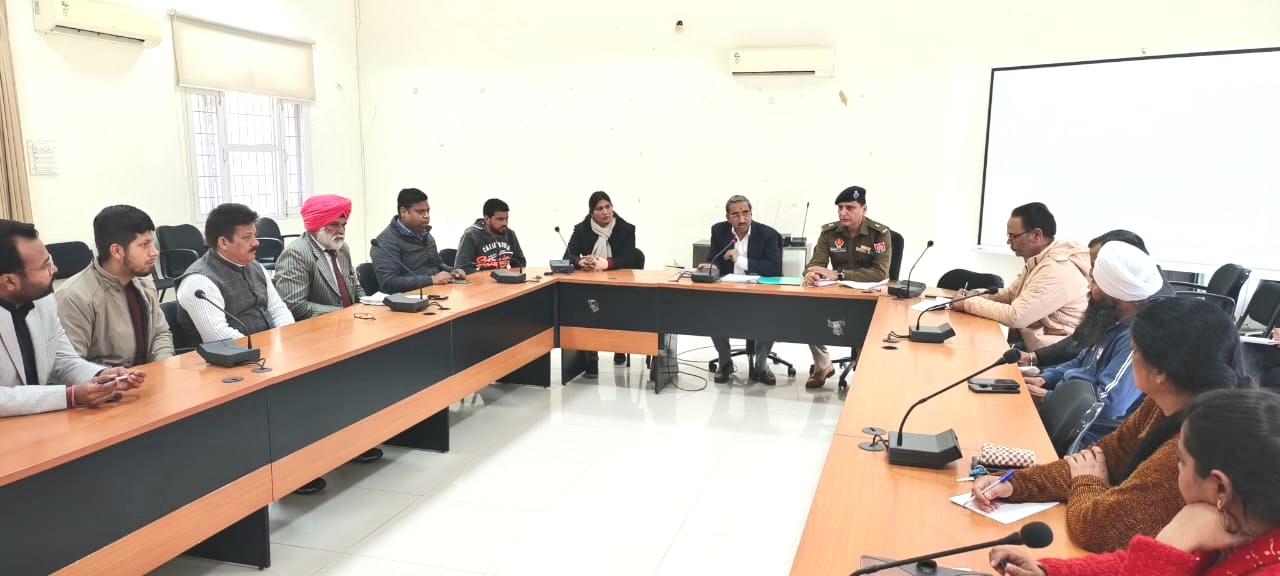 SDM held a meeting with youth clubs and departmental officials for drug eradication campaign